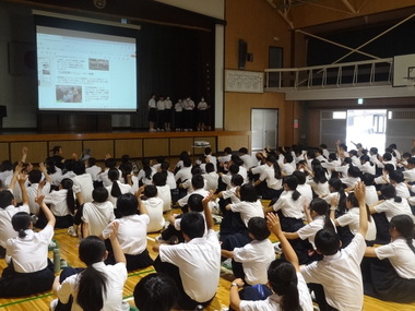 職場体験発表会