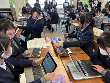 教育研究実践公開授業　保健体育・音楽